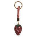 Sleutelhanger rood 3x3x14 cm