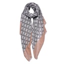 Sjaal 90x180 cm bruin