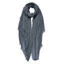 Sjaal 90x180 cm grijs