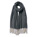 Sjaal 68x180 cm zwart