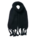 Sjaal 40x200 cm zwart