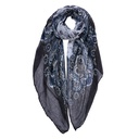 Sjaal 80x180 cm grijs