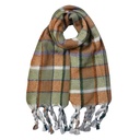 Sjaal 50x200 cm groen