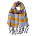 Sjaal 50x200 cm geel