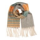 Sjaal 50x180 cm geel