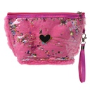 Toilettas 23x13 cm roze