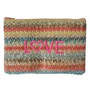 Toilettas 20x1x13 cm groen