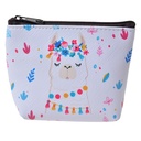 Portemonnee 10x8 cm wit