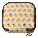 Portemonnee 11x11 cm geel