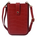 Portemonnee 12x18 cm rood