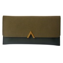 Portemonnee 19x10 cm groen