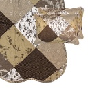 Bedsprei 180x250 cm / 1x kussensloop 50x70 cm